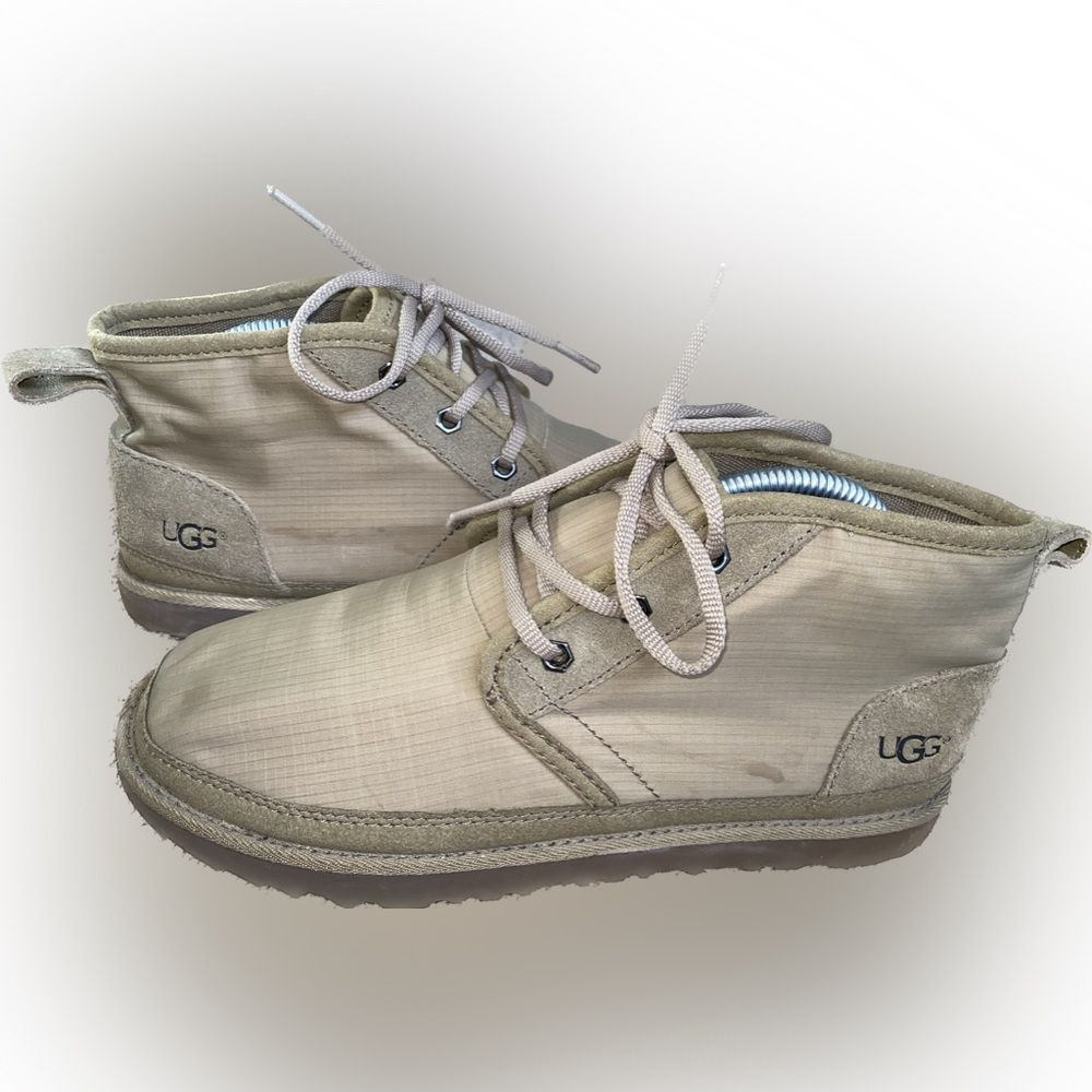 UGG Neumel Ripstop Chukka Treadlite Boots Tan 8 Men’s